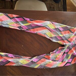 Victoria's Secret Sport Leggings with Colorful Pattern